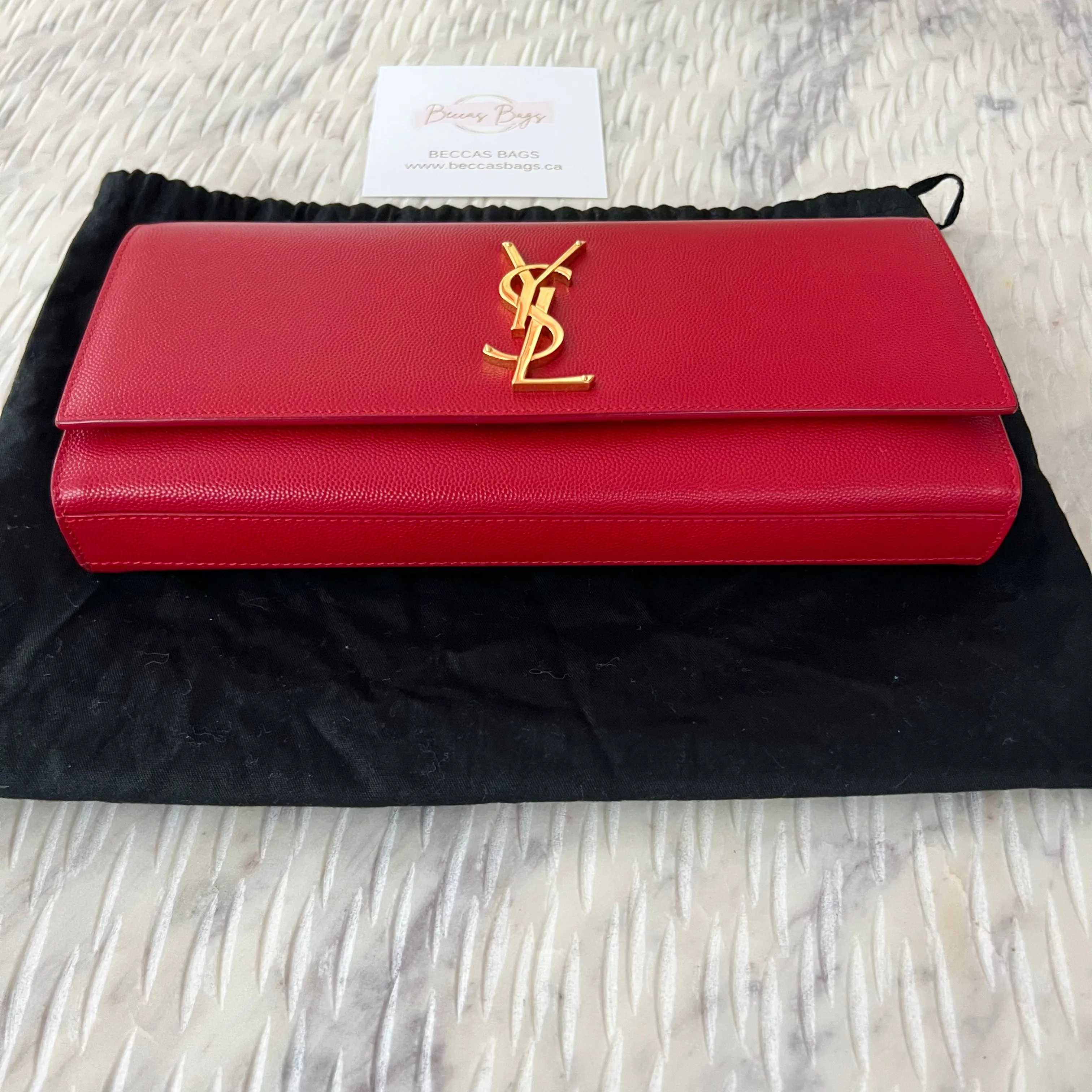 Saint Laurent Kate Clutch