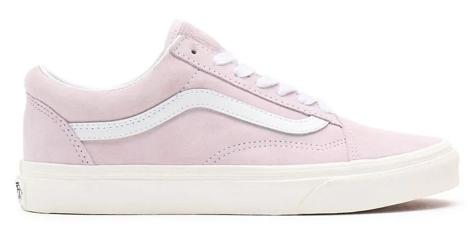 shoes Vans Old Skool - Pig Suede/Orchid/Ice Snow White