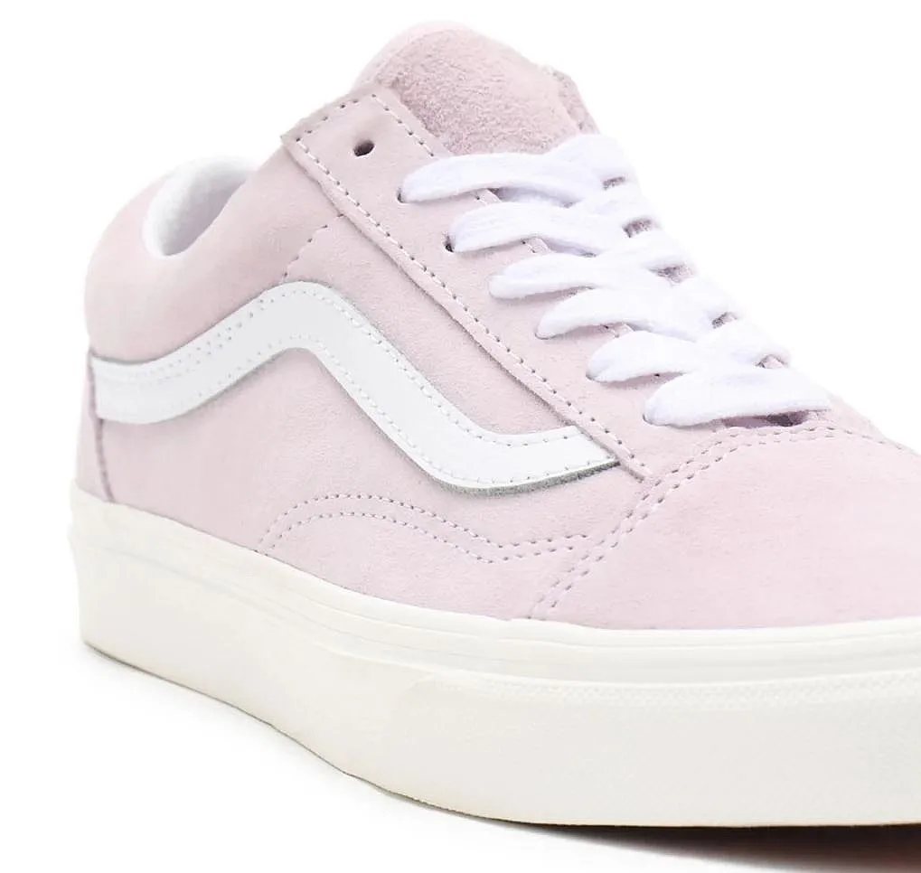 shoes Vans Old Skool - Pig Suede/Orchid/Ice Snow White