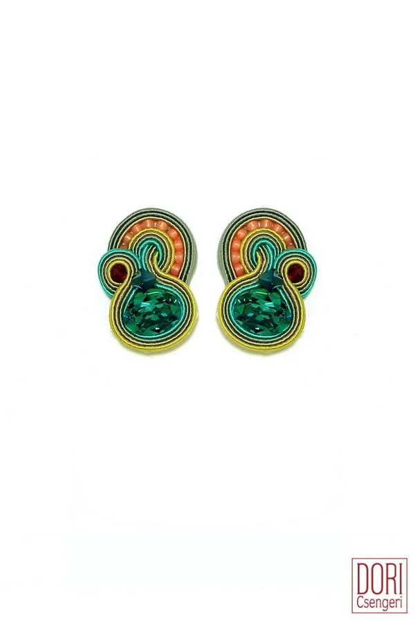 Splash Clip On Earrings