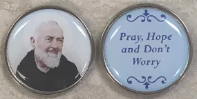 St. Padre Pio Pocket Coin Medal