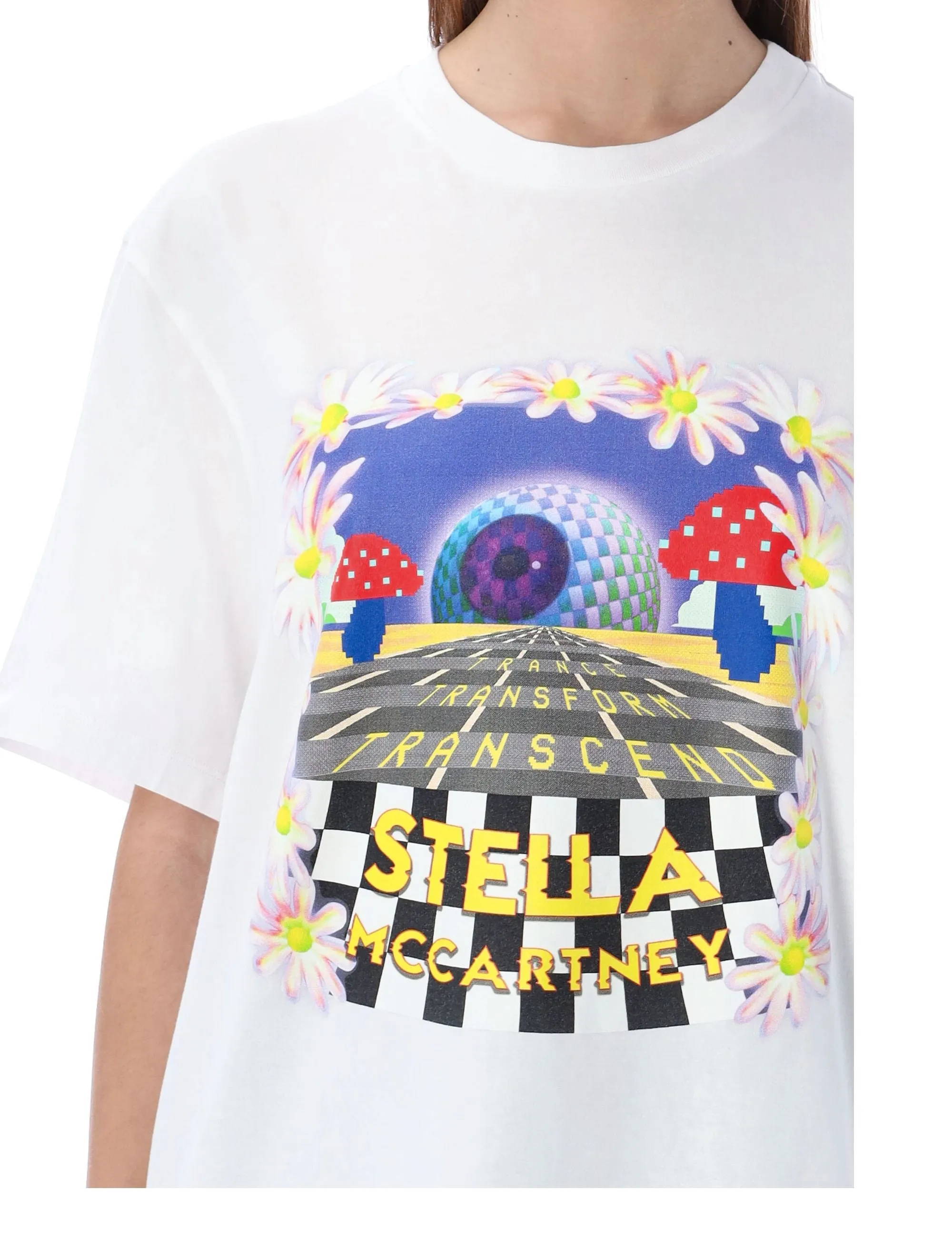 Stella McCartney Day Tripper Printed Crewneck T-Shirt