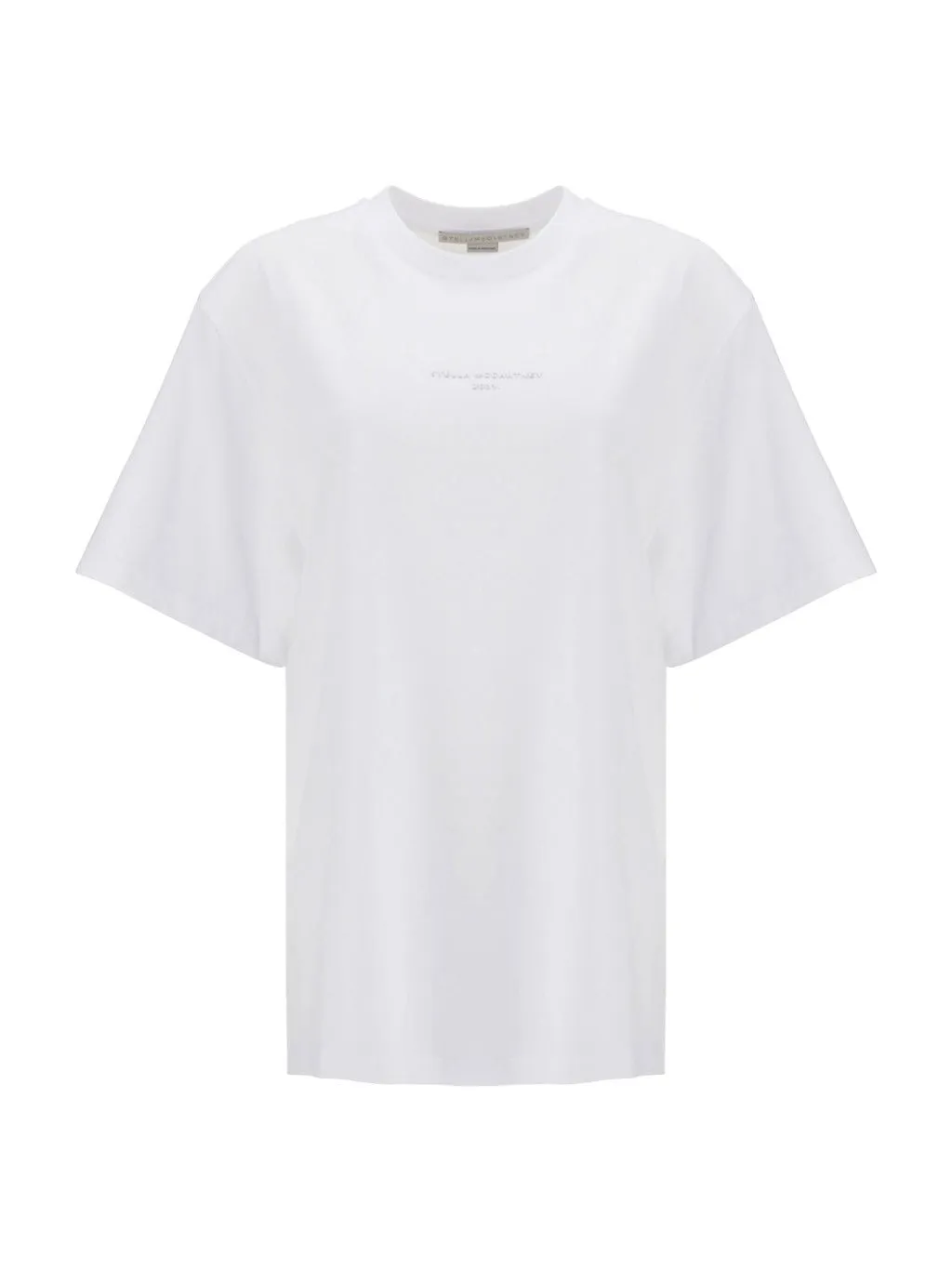 Stella McCartney Logo Detailed Crewneck T-Shirt