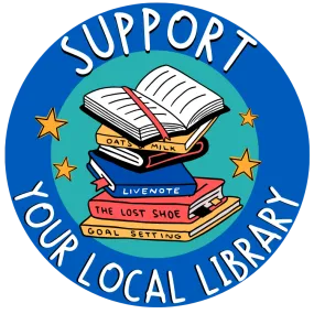 Support Your Local Library Sticker