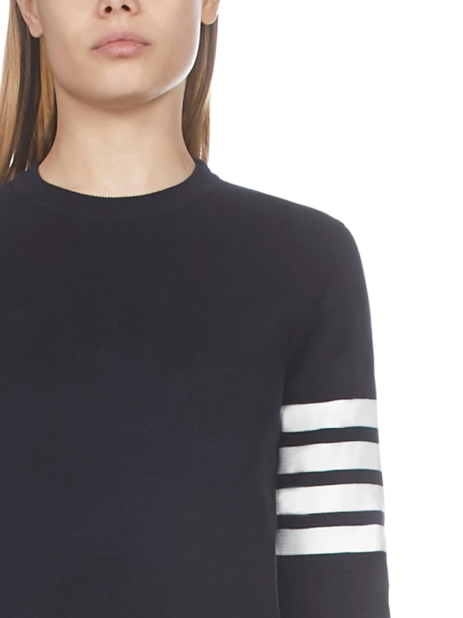 Thom Browne 4-Bar Crewneck Knit Jumper