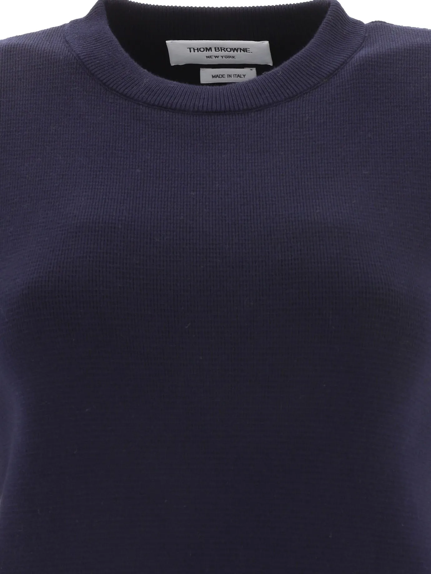 Thom Browne 4-Bar Crewneck Knit Jumper