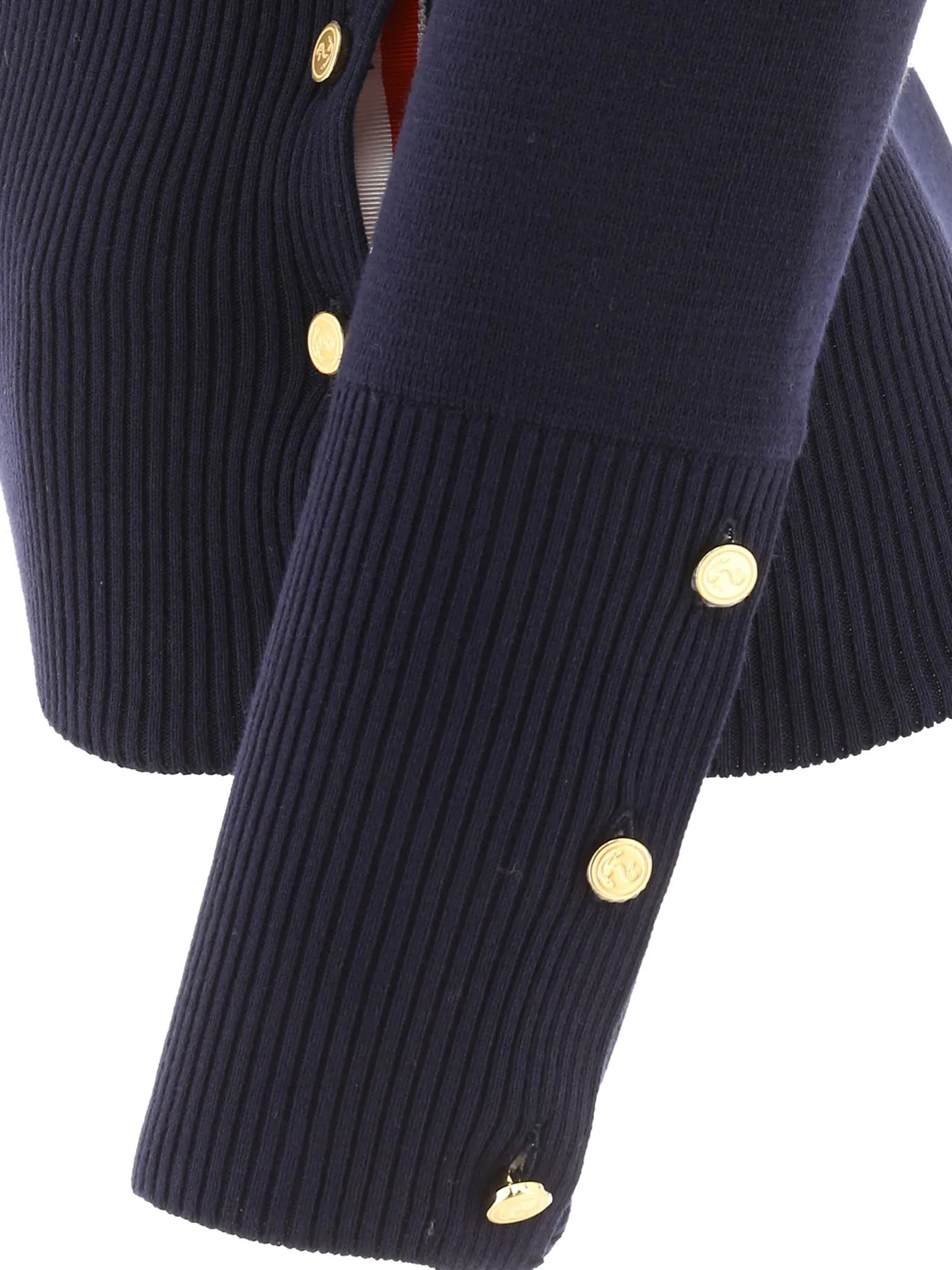 Thom Browne 4-Bar Crewneck Knit Jumper