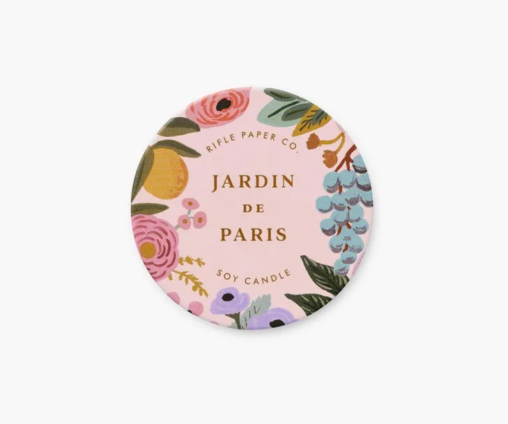 TRAVEL CANDLE JARDIN DE PARIS