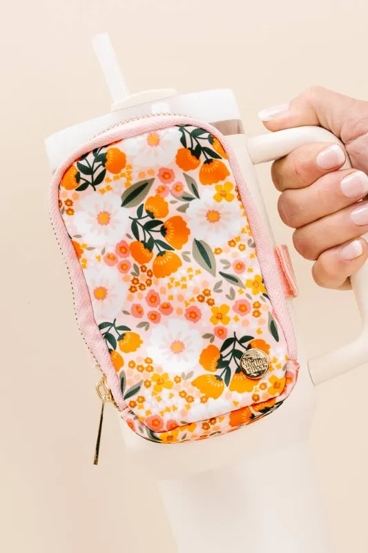 Tumbler Fanny Pack - Sweet Meadow Orange