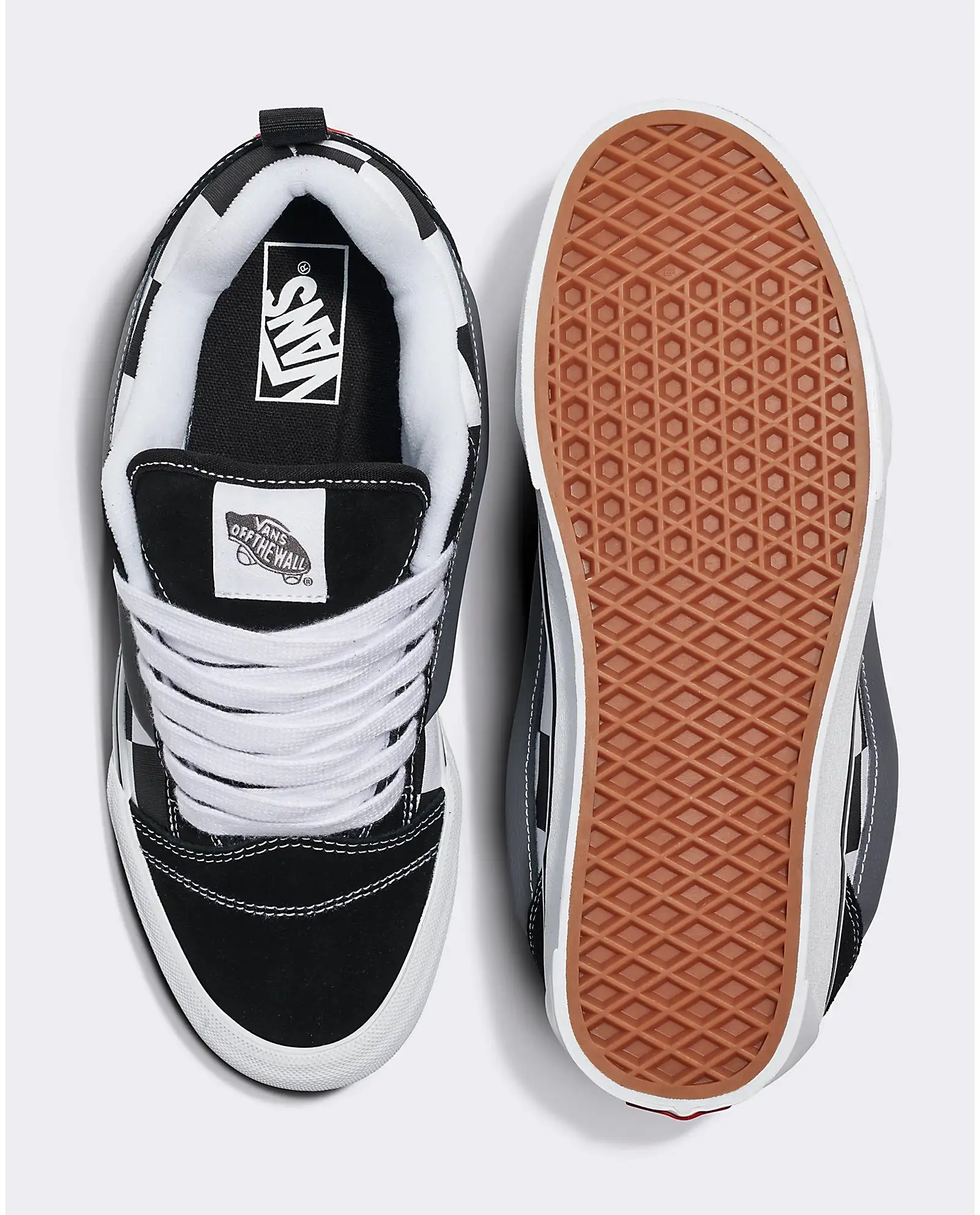 Vans Classic Knu-Skool Mega Checkerboard - Black