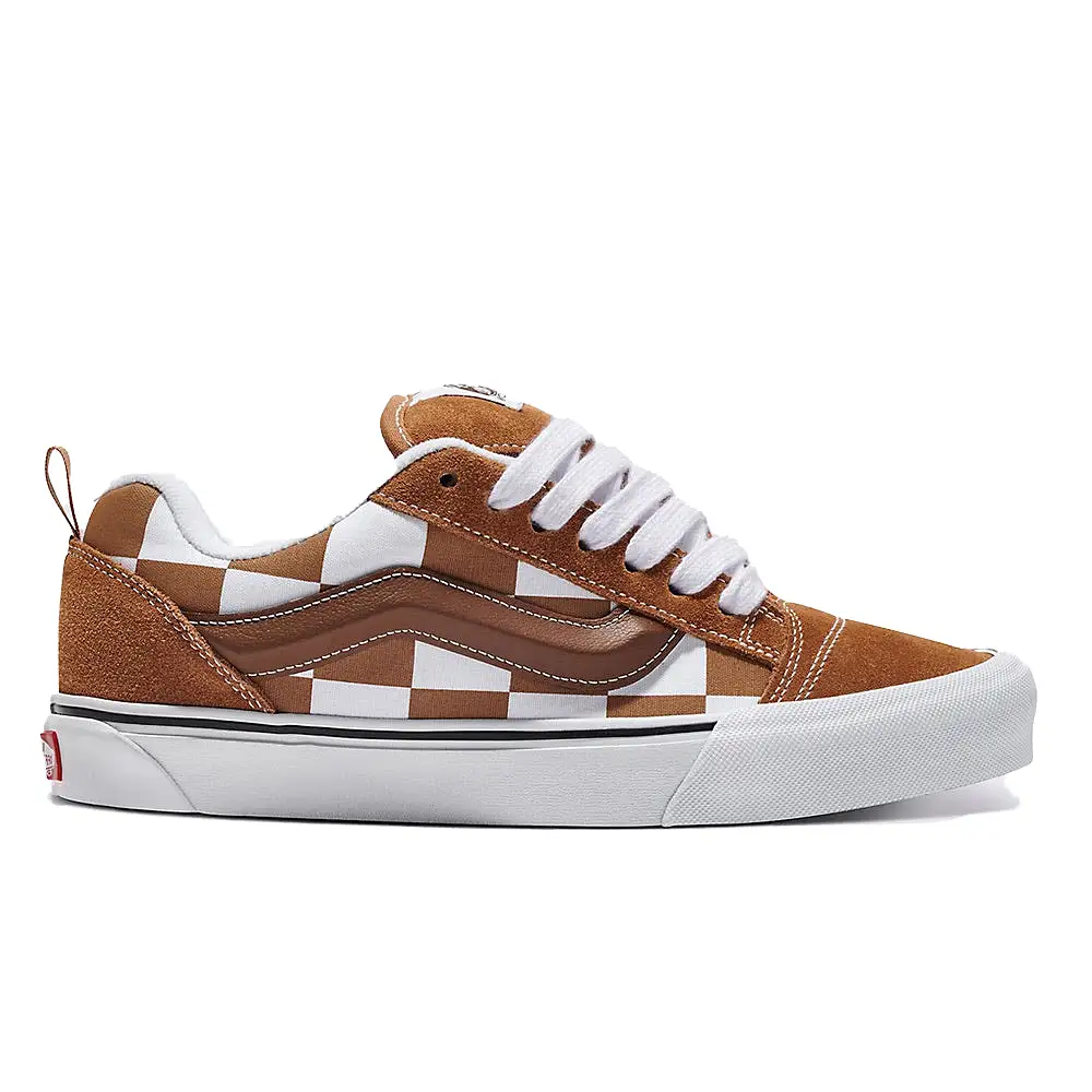 Vans Classic Knu-Skool Mega Checkerboard - Brown