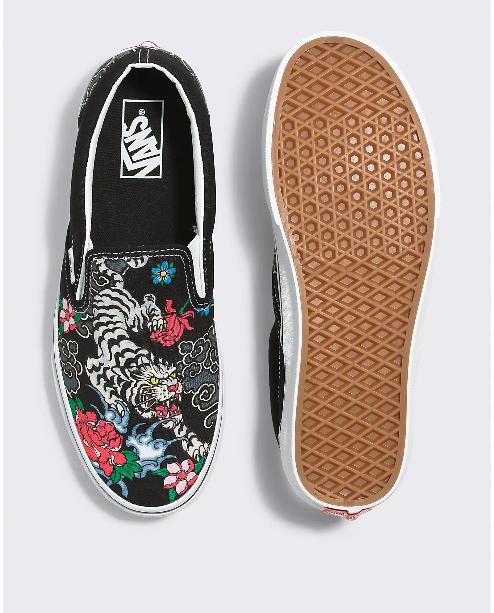 Vans Classic Slip-On Tiger Floral