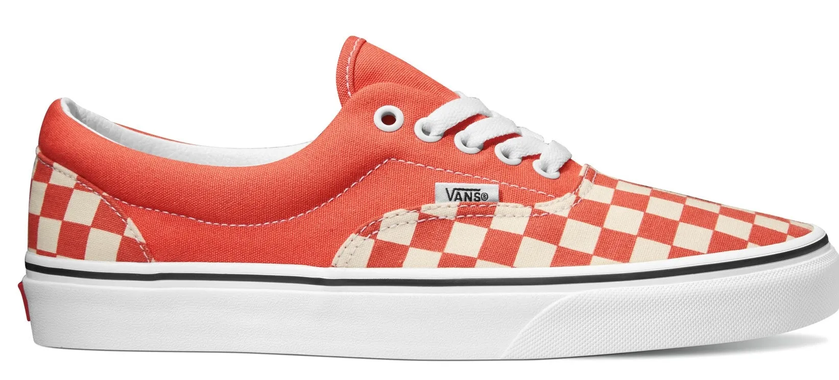 Vans Era (Checkerboard) Emberglow/True White