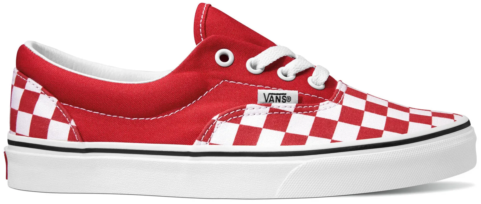 Vans Era Checkerboard Racing Red/True White