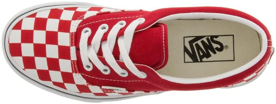 Vans Era Checkerboard Racing Red/True White