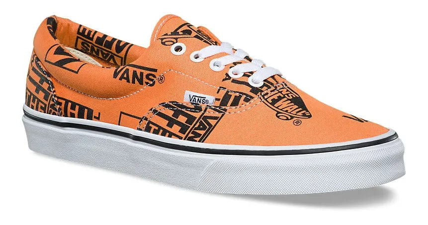 Vans Era (Logo Mix) Tangerine/Black