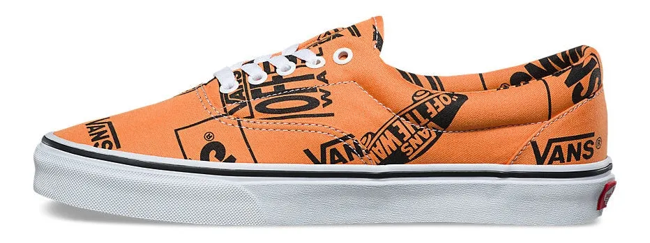 Vans Era (Logo Mix) Tangerine/Black