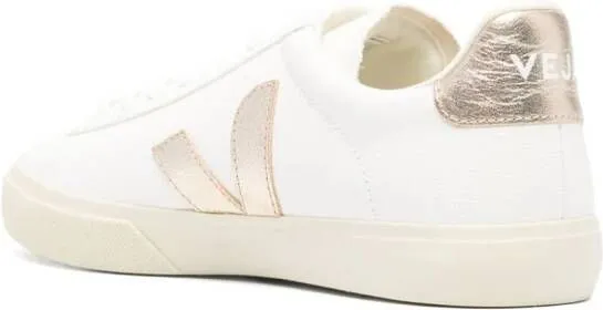 VEJA Campo grained leather sneakers White