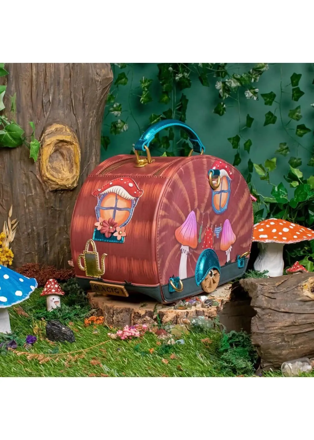 Vendula London Fairy Village Shell Caravan Backpack Shoulderbag