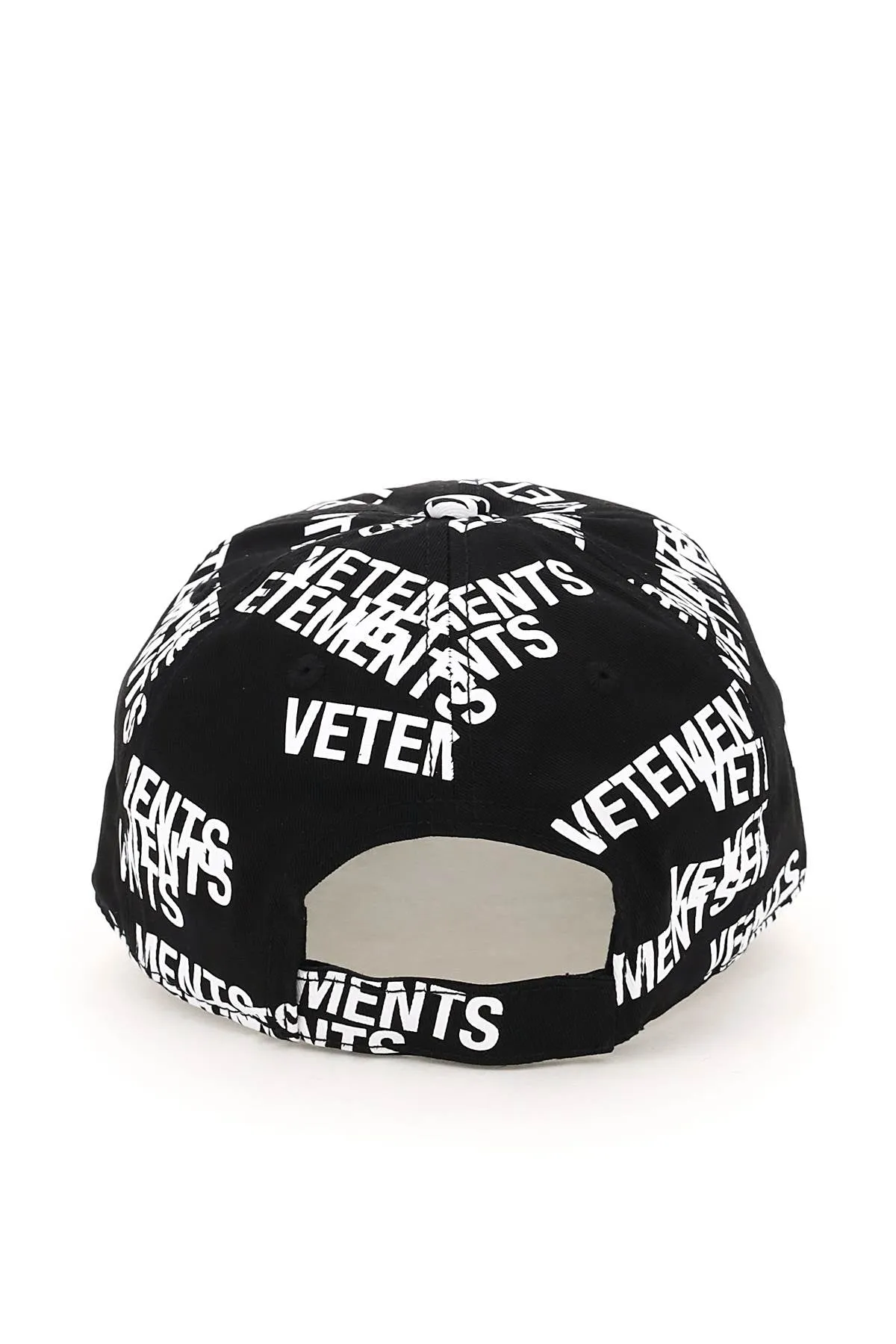 Vetements All-Over Logo Printed Cap