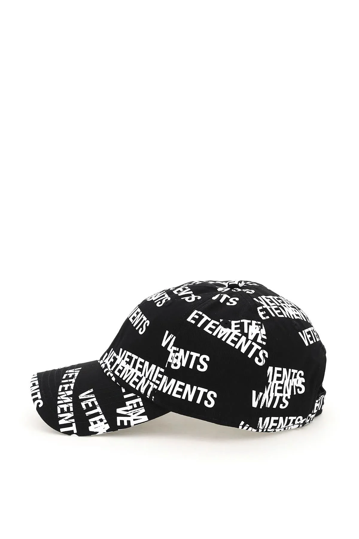 Vetements All-Over Logo Printed Cap