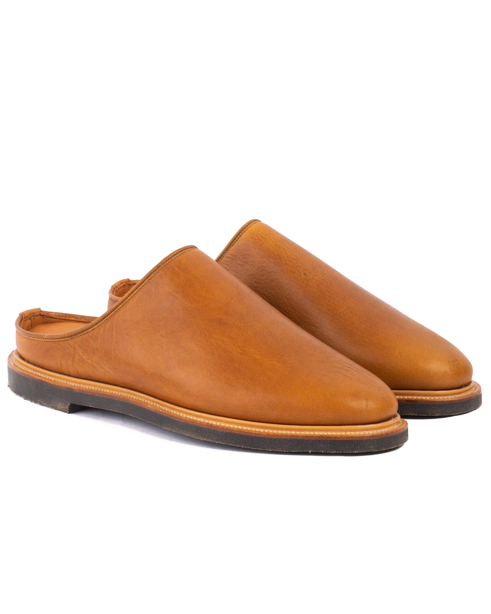 Viberg Mule Noix Eco Grain