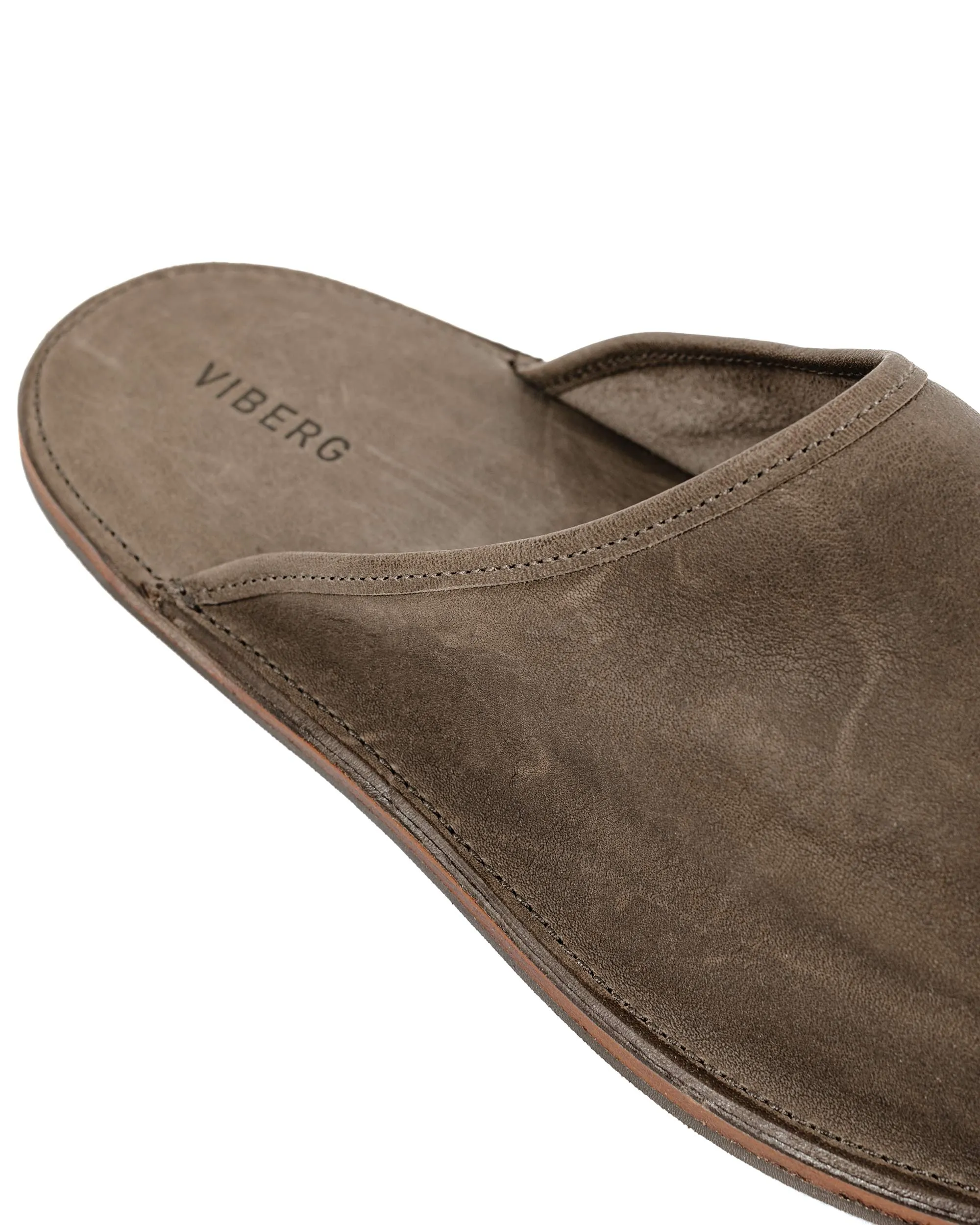 Viberg Slide Asfalto Washed Kangaroo