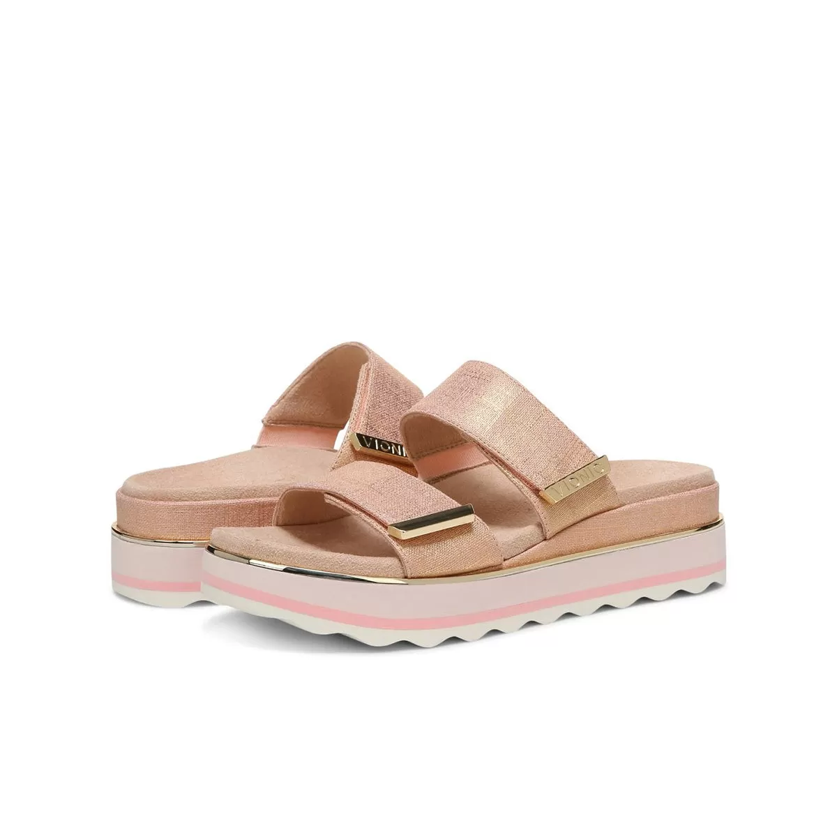 Vionic Brandie Slide Roze Med   