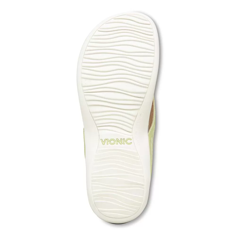 Vionic Dillon Pale Lime Wide  