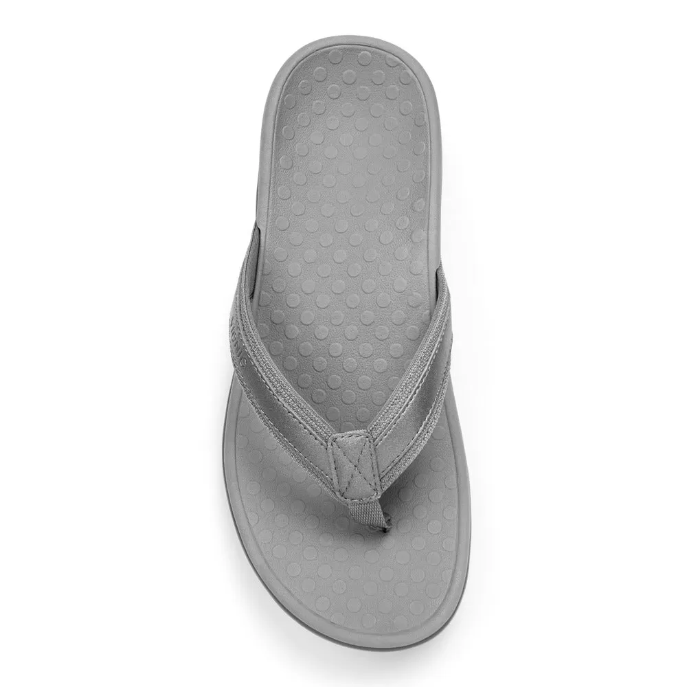      Vionic Islander Islander Toepost Pewter Metalli