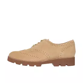 Vionic Womens Alfina Oxford Sand Suede