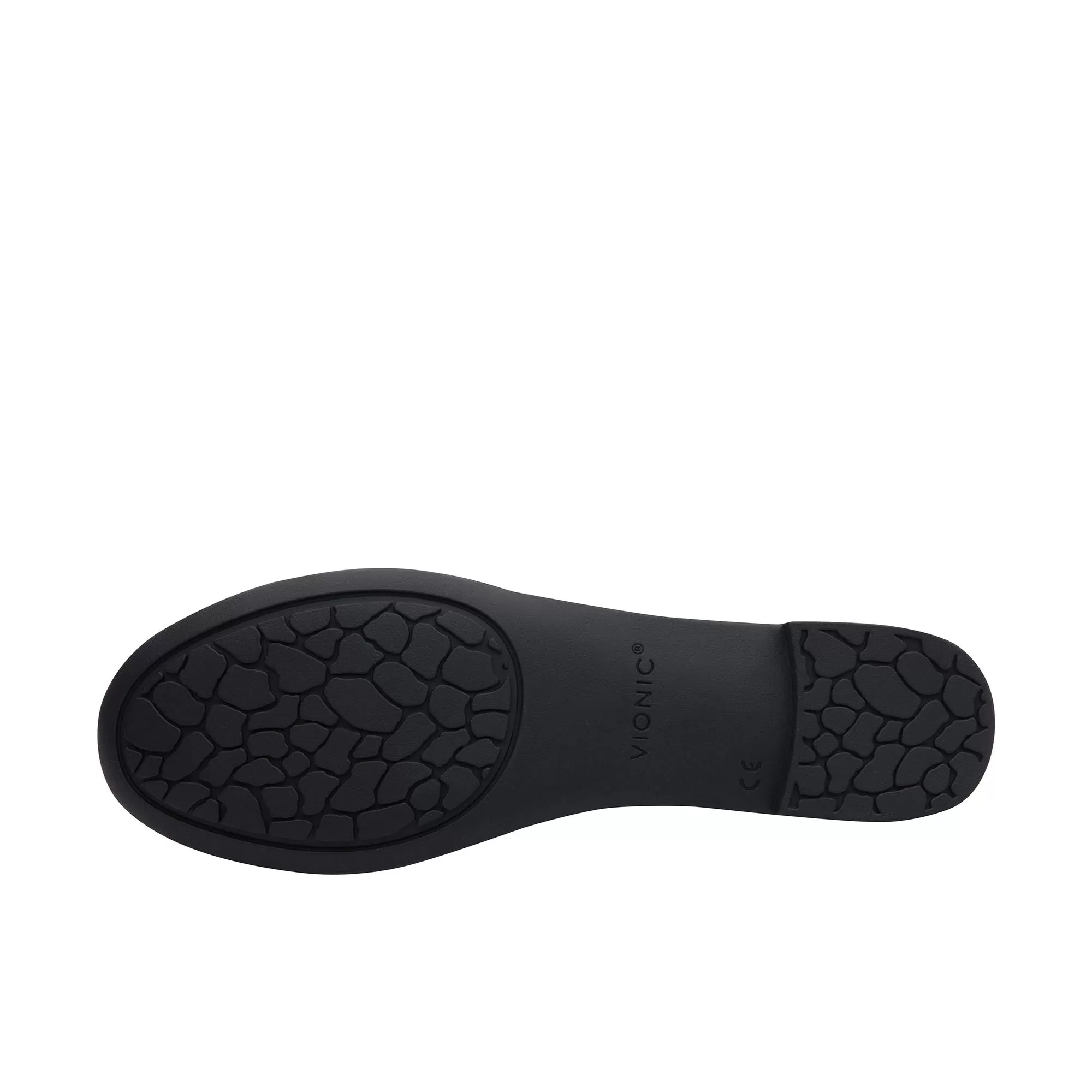 Vionic Womens Anita Flat Black Patent