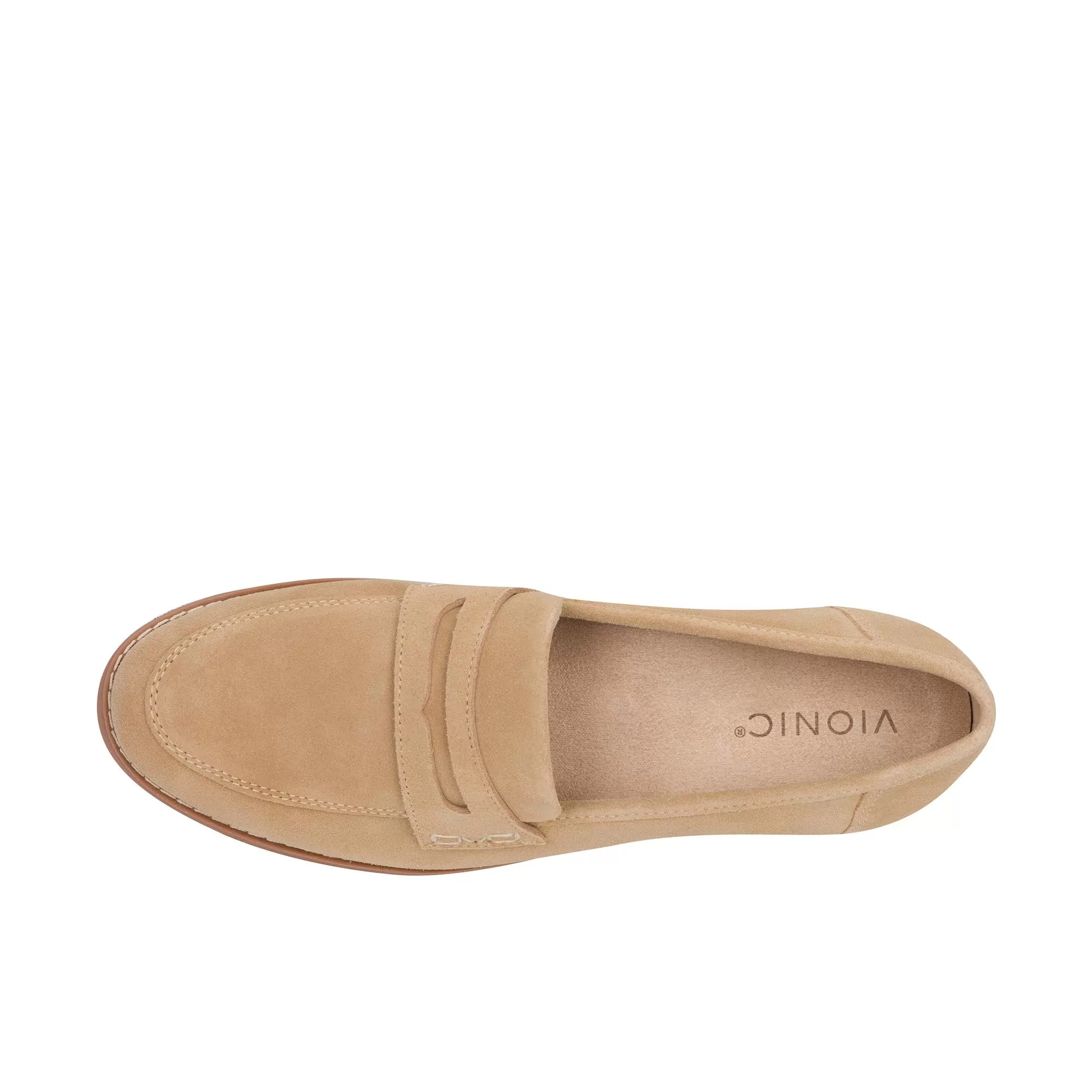 Vionic Womens Cheryl II Sand Suede