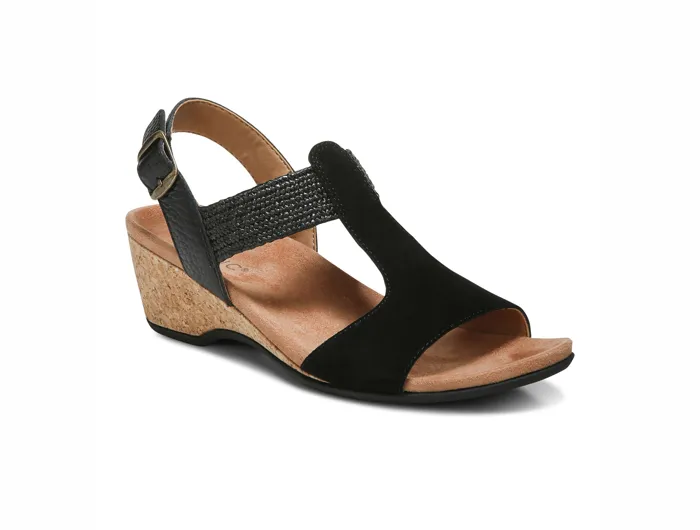 Vionic Women's Kaytie Wedge Sandal - FINAL SALE