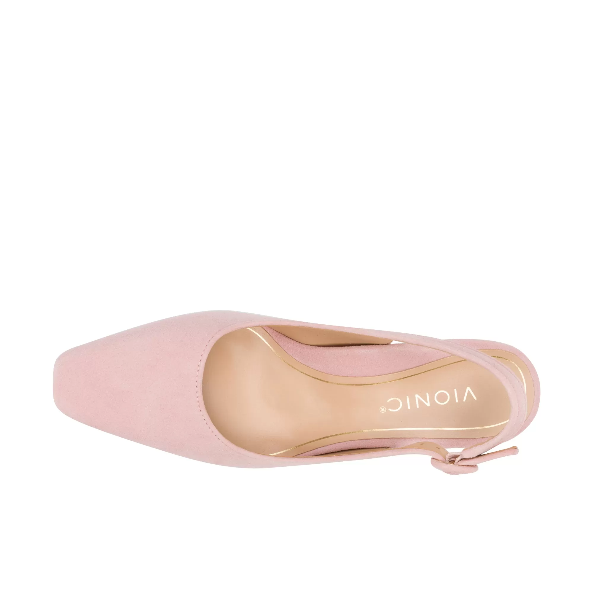 Vionic Womens Perris Slingback Heel Light Pink