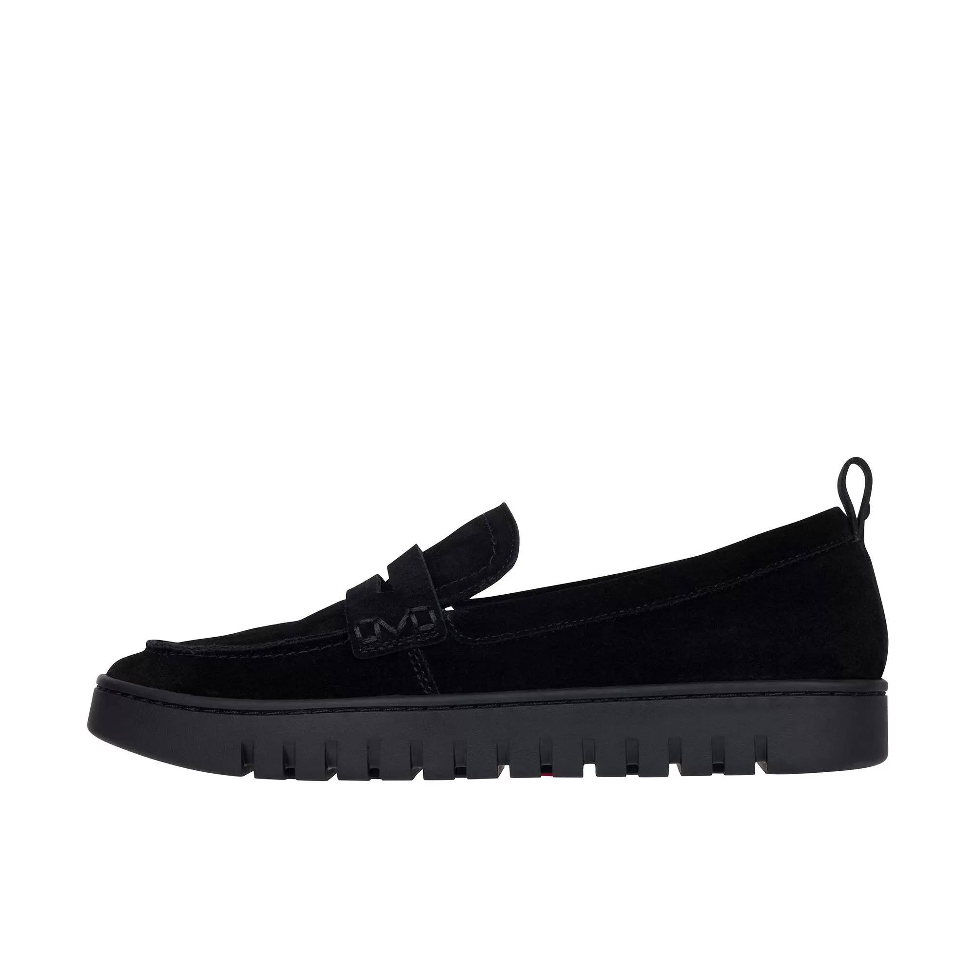 Vionic Womens Uptown Loafer Black Suede