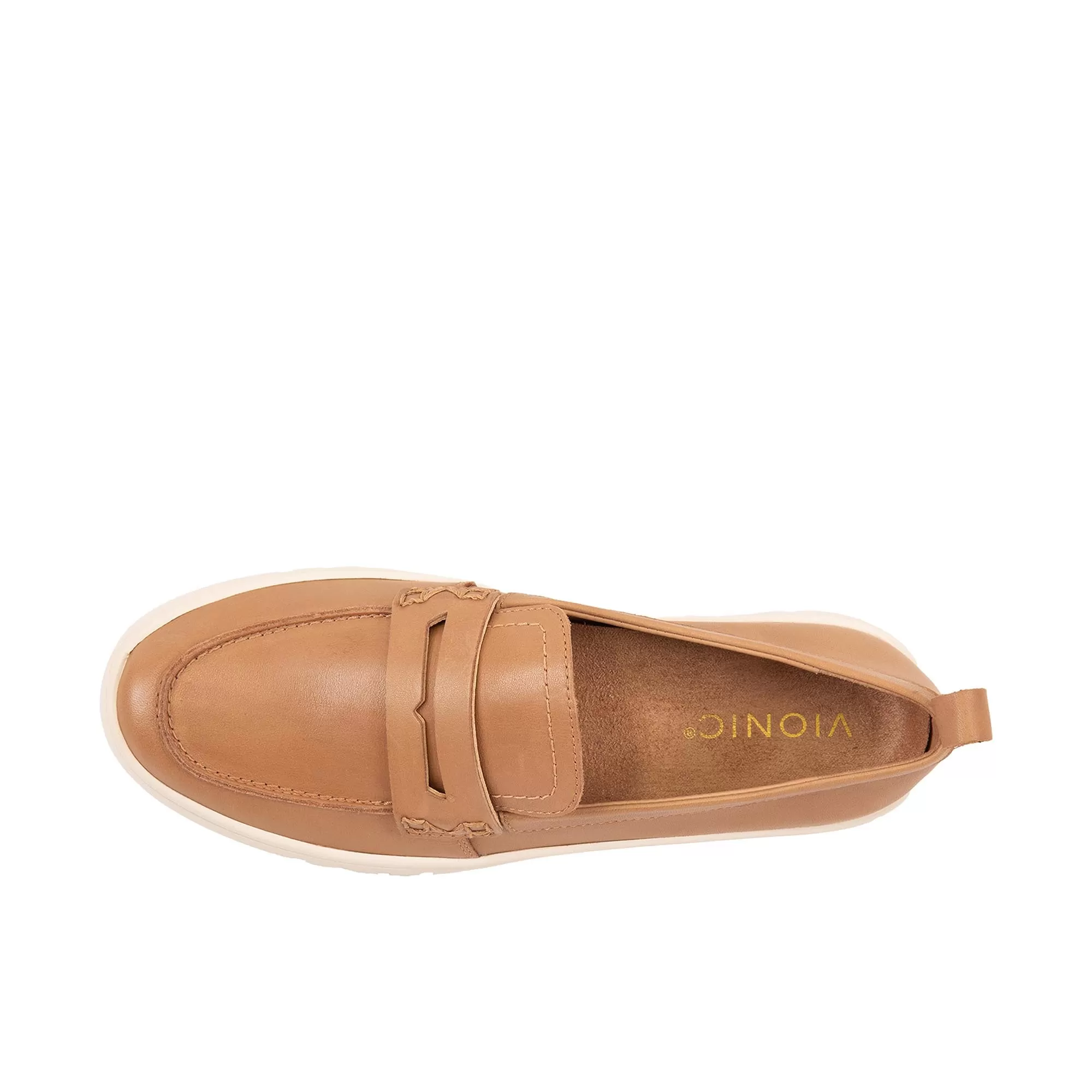 Vionic Womens Uptown Loafer Camel