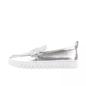 Vionic Womens Uptown Loafer Silver