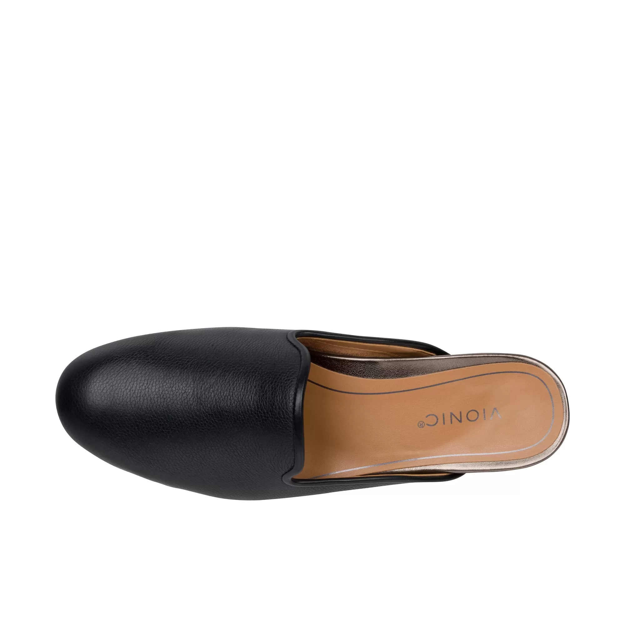 Vionic Womens Willa Flat Mule Black