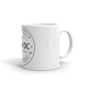 Washington DC - Mug - Latitude & Longitude