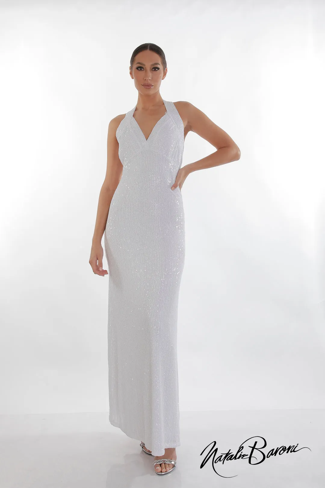 White Evening Gown - La Scala