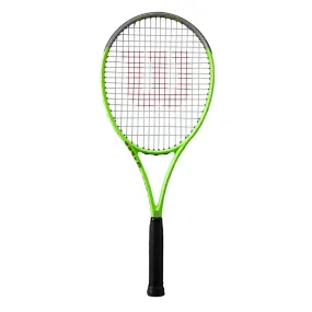 WILSON Blade Feel RXT 105 Strung Tennis Racquet (Green/Black)