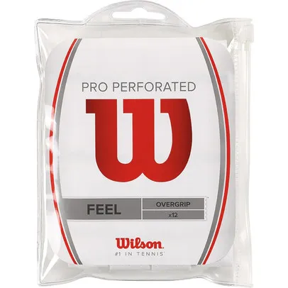 Wilson Pro Perforated 12 st. Overgrip Wit