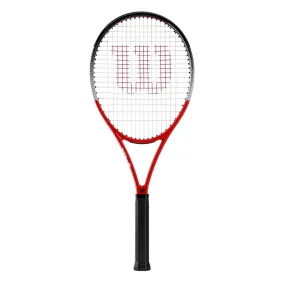 WILSON Pro Staff Precision RXT 105 Strung Tennis Racquet (Red/Grey)