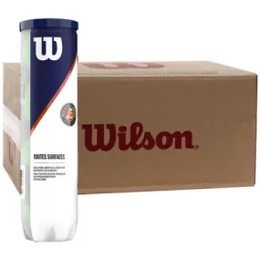 Wilson Roland Garros Clay 18x4 St. (6 Dozijn)