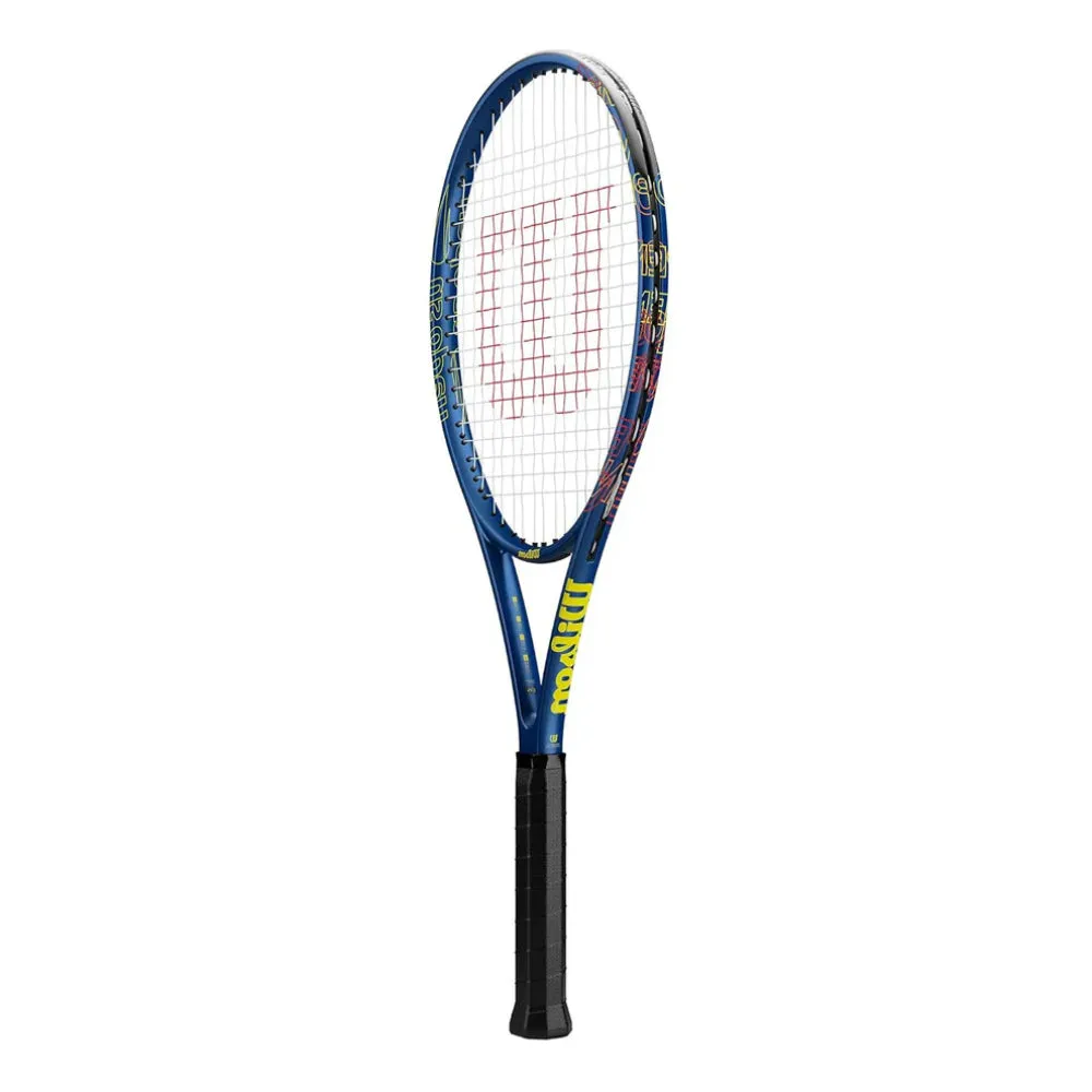 WILSON US Open GS 105 Strung Tennis Racquet (Blue/Black)