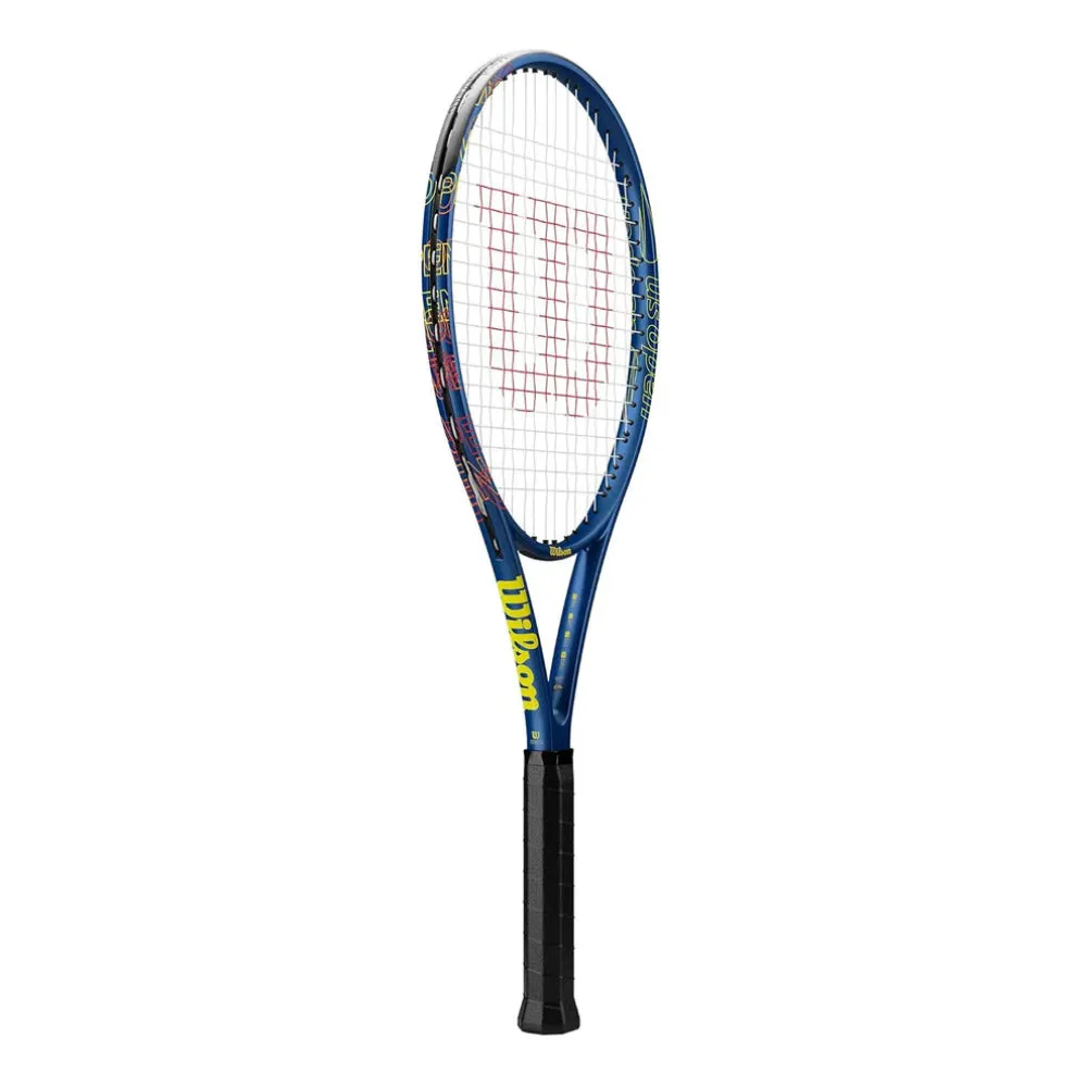 WILSON US Open GS 105 Strung Tennis Racquet (Blue/Black)