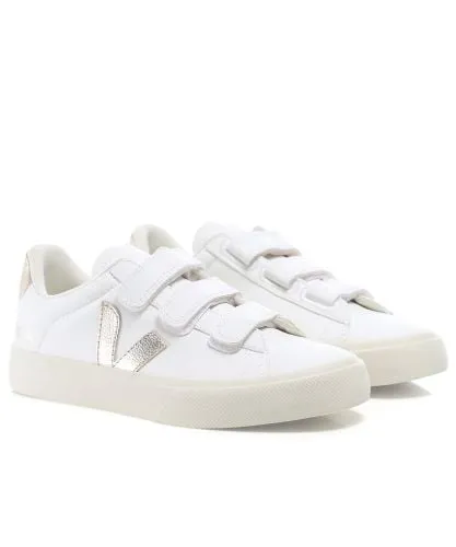 Women's Veja White Recife Logo Trainers | Jules B