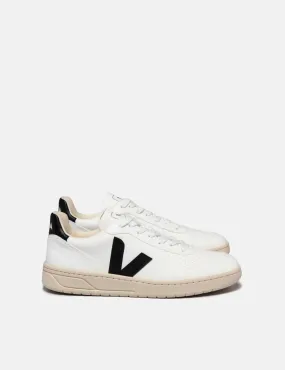 Women's Veja V-10 CWL Trainers - White/Black