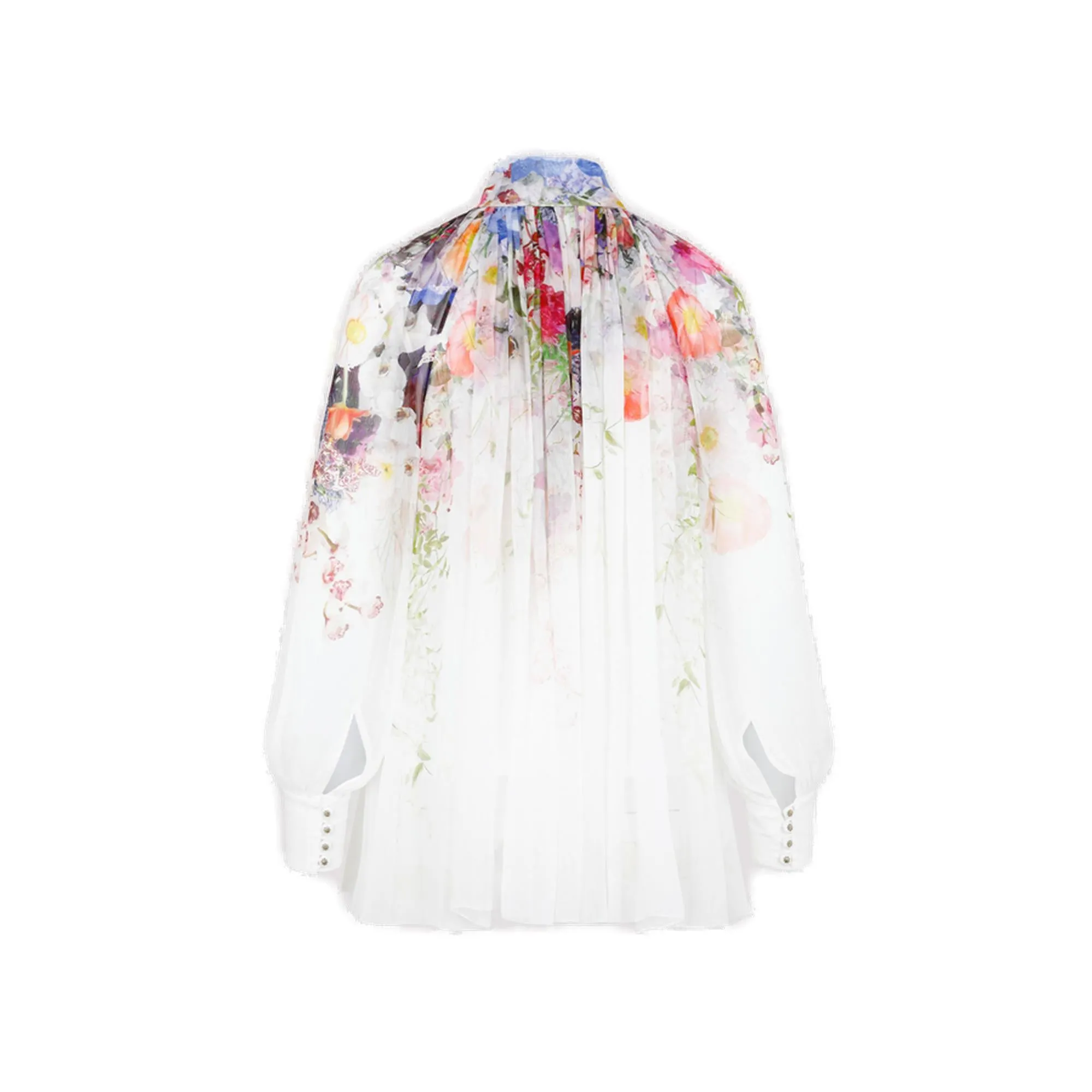 Zimmermann Prima Smock Ruched Blouse